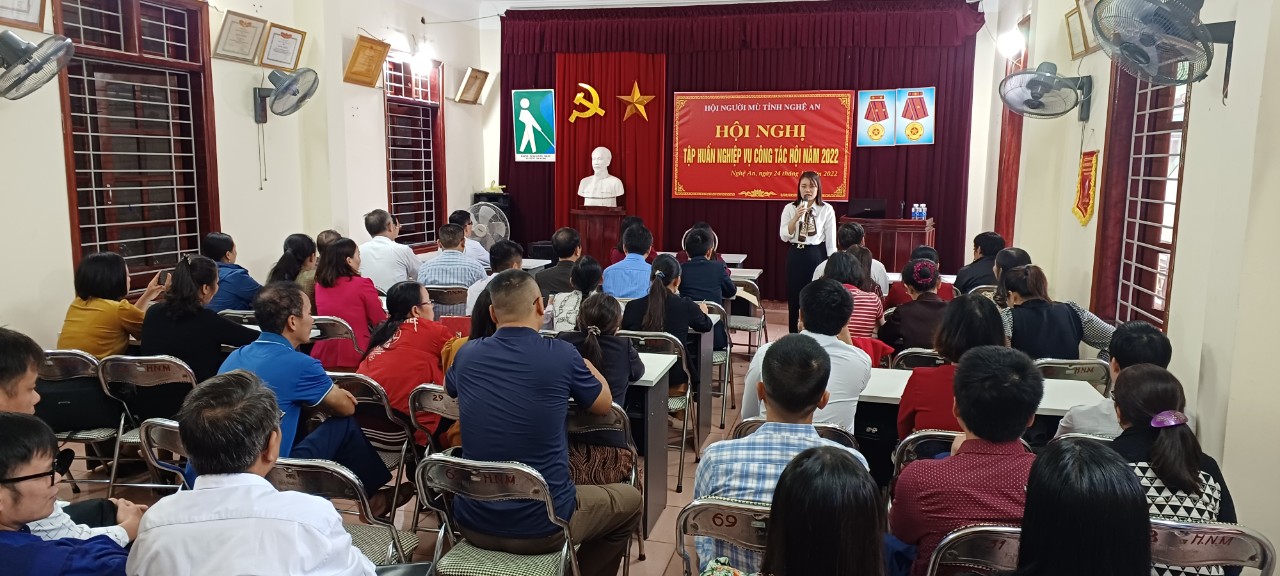 Tập huấn nâng cao nghiệp vụ công tác Hội tại Nghệ An